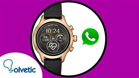 michael kors acces whatts app|How TO INSTALL WhatsApp on Michael Kors Smartwatch.